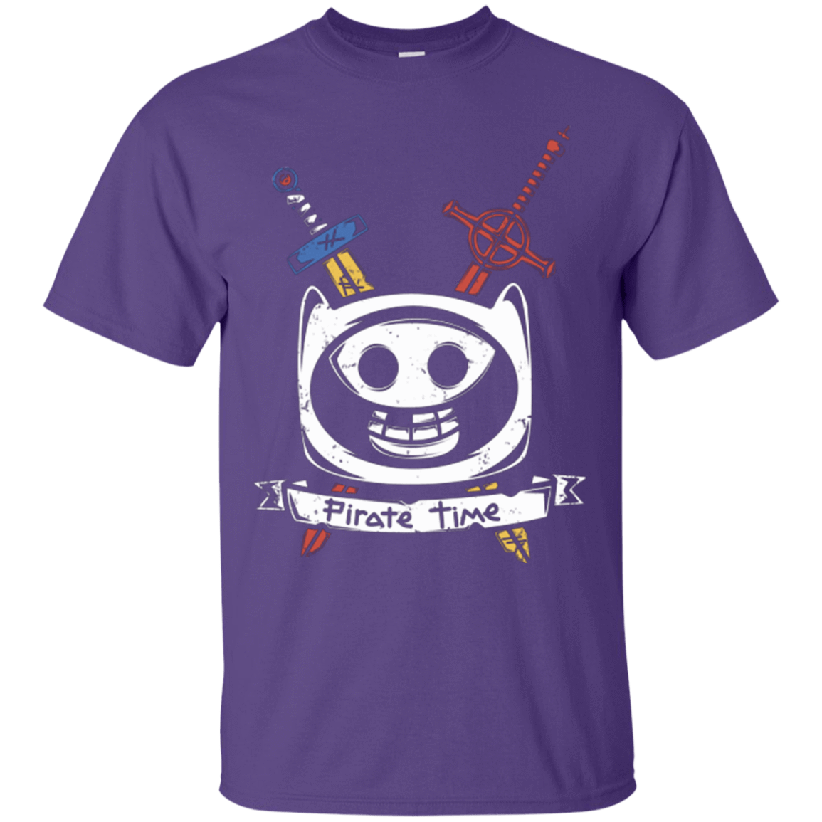 T-Shirts Purple / Small Pirate Time T-Shirt