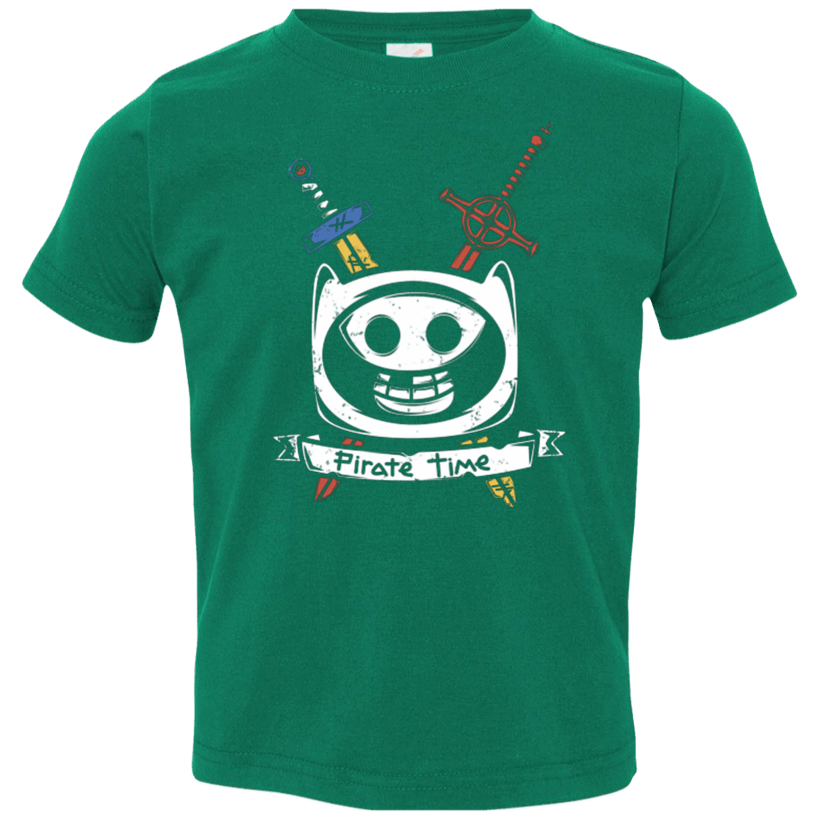 T-Shirts Kelly / 2T Pirate Time Toddler Premium T-Shirt