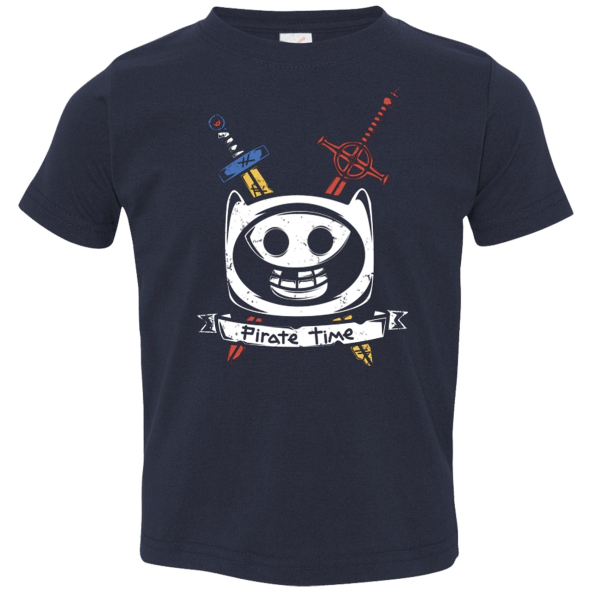 T-Shirts Navy / 2T Pirate Time Toddler Premium T-Shirt
