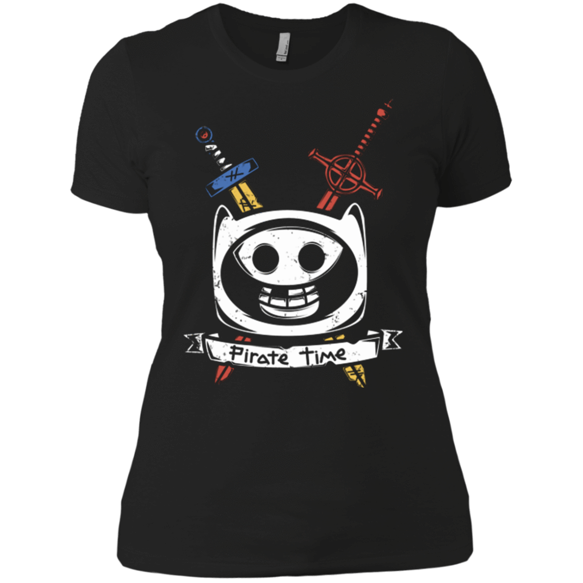T-Shirts Black / X-Small Pirate Time Women's Premium T-Shirt