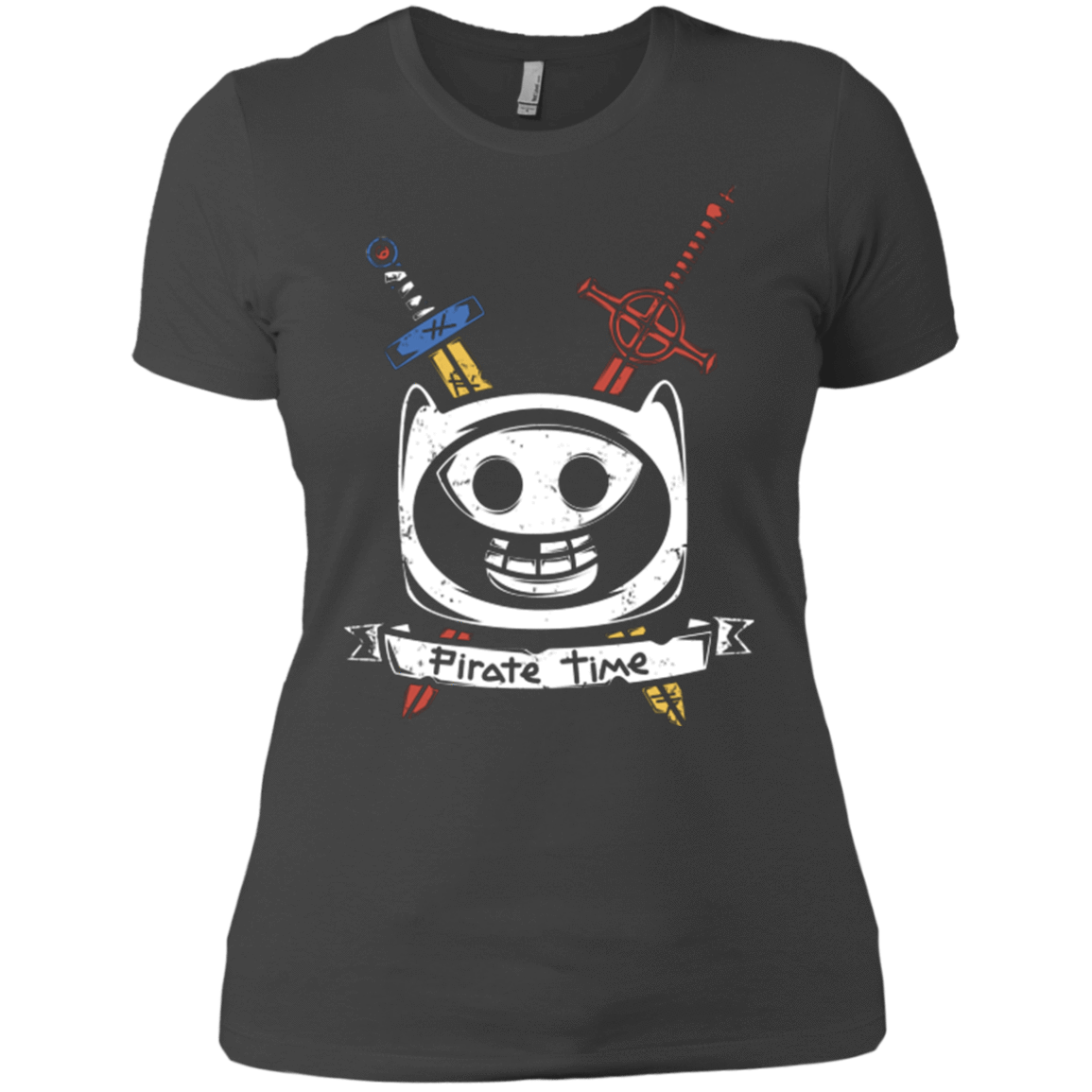 T-Shirts Heavy Metal / X-Small Pirate Time Women's Premium T-Shirt