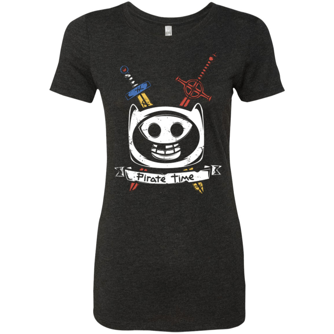 T-Shirts Vintage Black / Small Pirate Time Women's Triblend T-Shirt