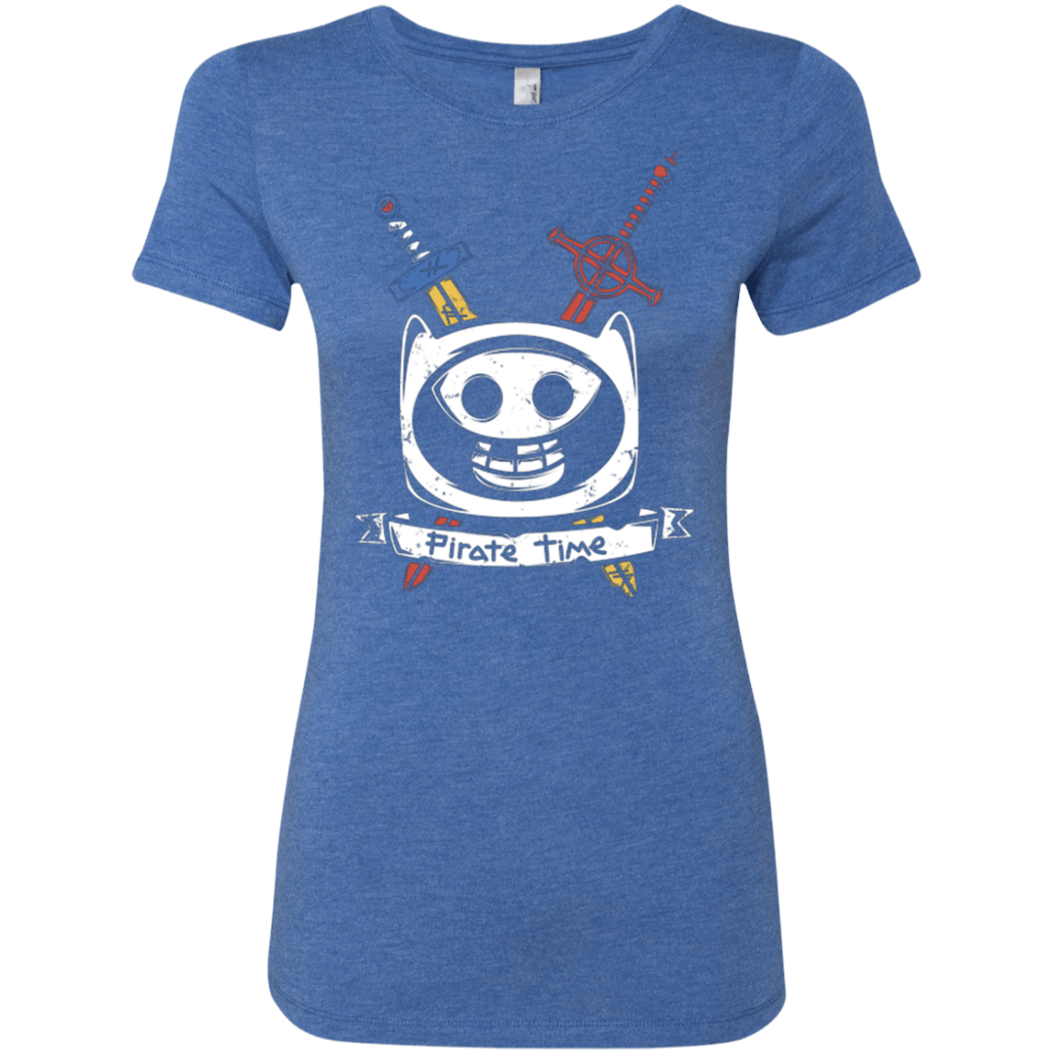 T-Shirts Vintage Royal / Small Pirate Time Women's Triblend T-Shirt