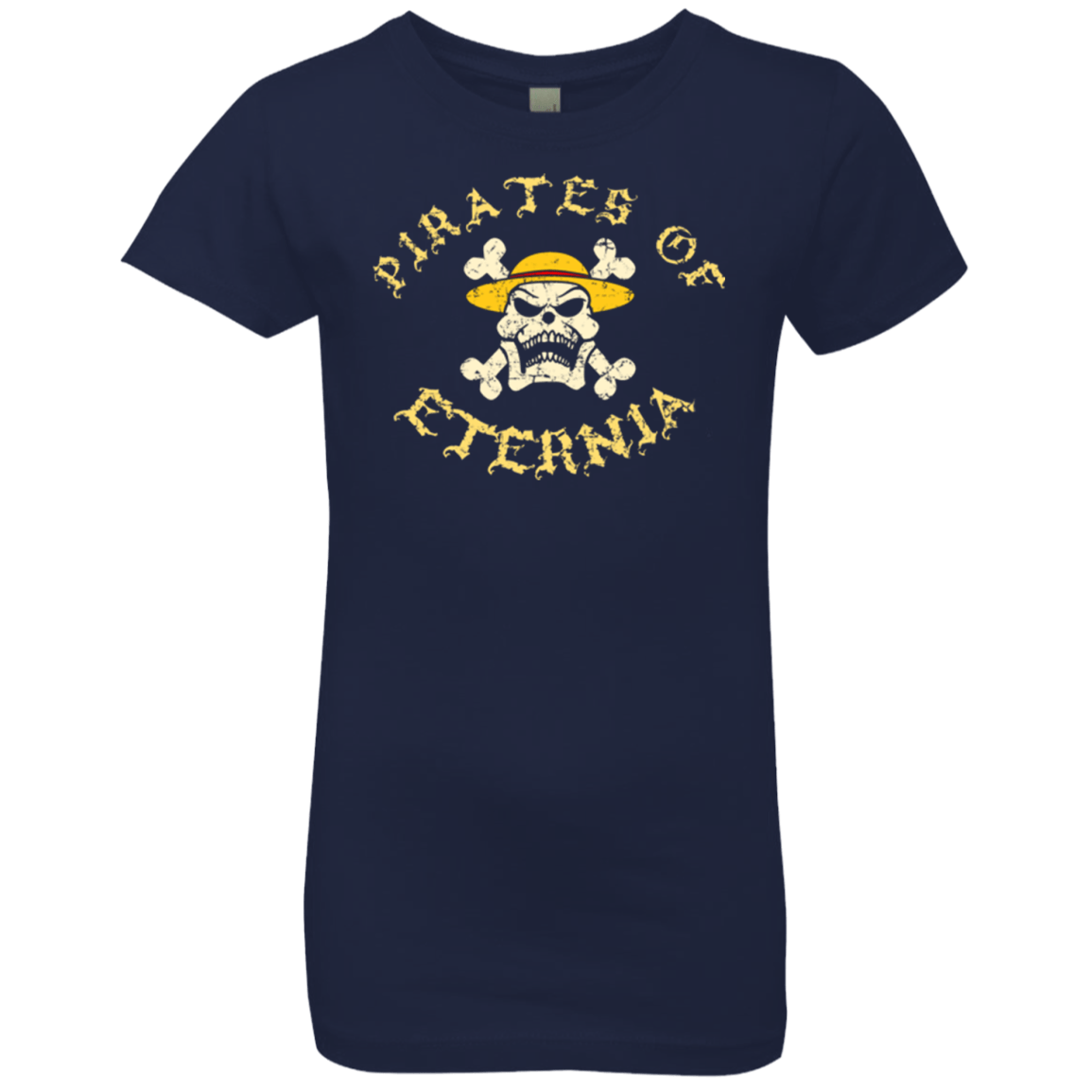 T-Shirts Midnight Navy / YXS Pirates of Eternia Girls Premium T-Shirt