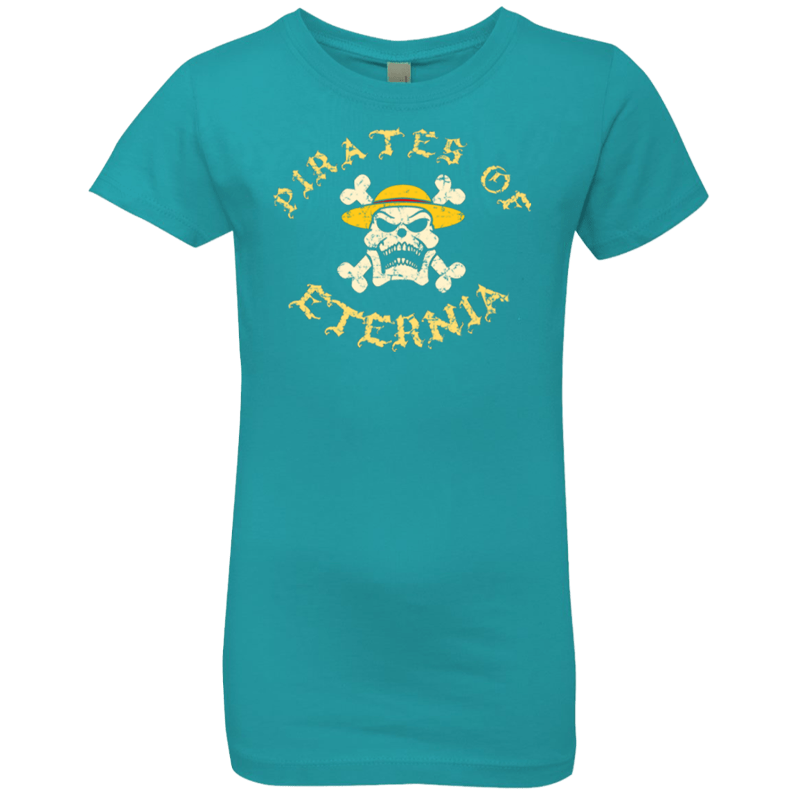 T-Shirts Tahiti Blue / YXS Pirates of Eternia Girls Premium T-Shirt