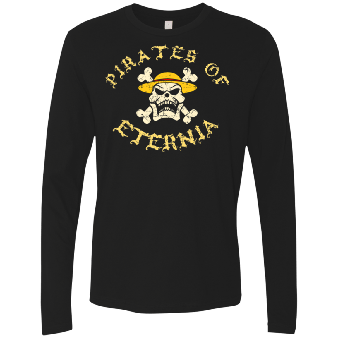 T-Shirts Black / Small Pirates of Eternia Men's Premium Long Sleeve