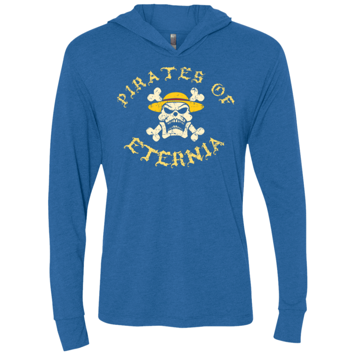 T-Shirts Vintage Royal / X-Small Pirates of Eternia Triblend Long Sleeve Hoodie Tee