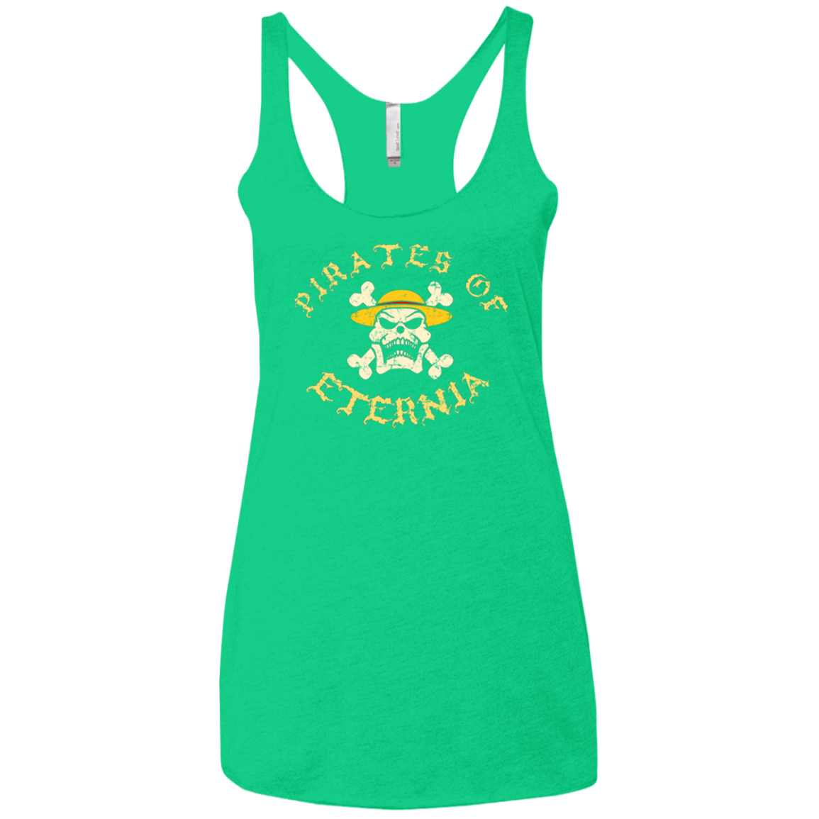 T-Shirts Envy / X-Small Pirates of Eternia Women's Triblend Racerback Tank