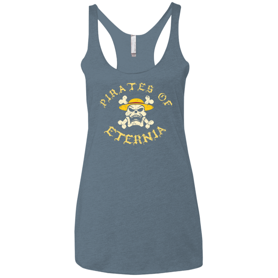 T-Shirts Indigo / X-Small Pirates of Eternia Women's Triblend Racerback Tank