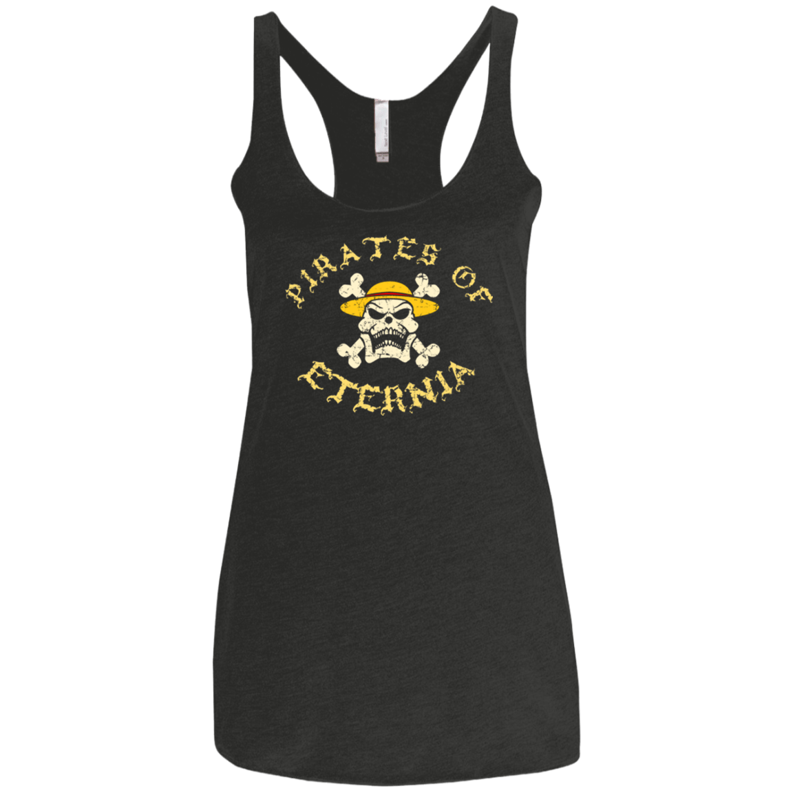 T-Shirts Vintage Black / X-Small Pirates of Eternia Women's Triblend Racerback Tank