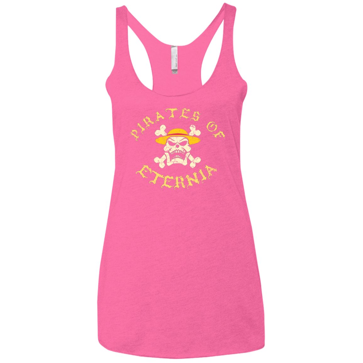 T-Shirts Vintage Pink / X-Small Pirates of Eternia Women's Triblend Racerback Tank