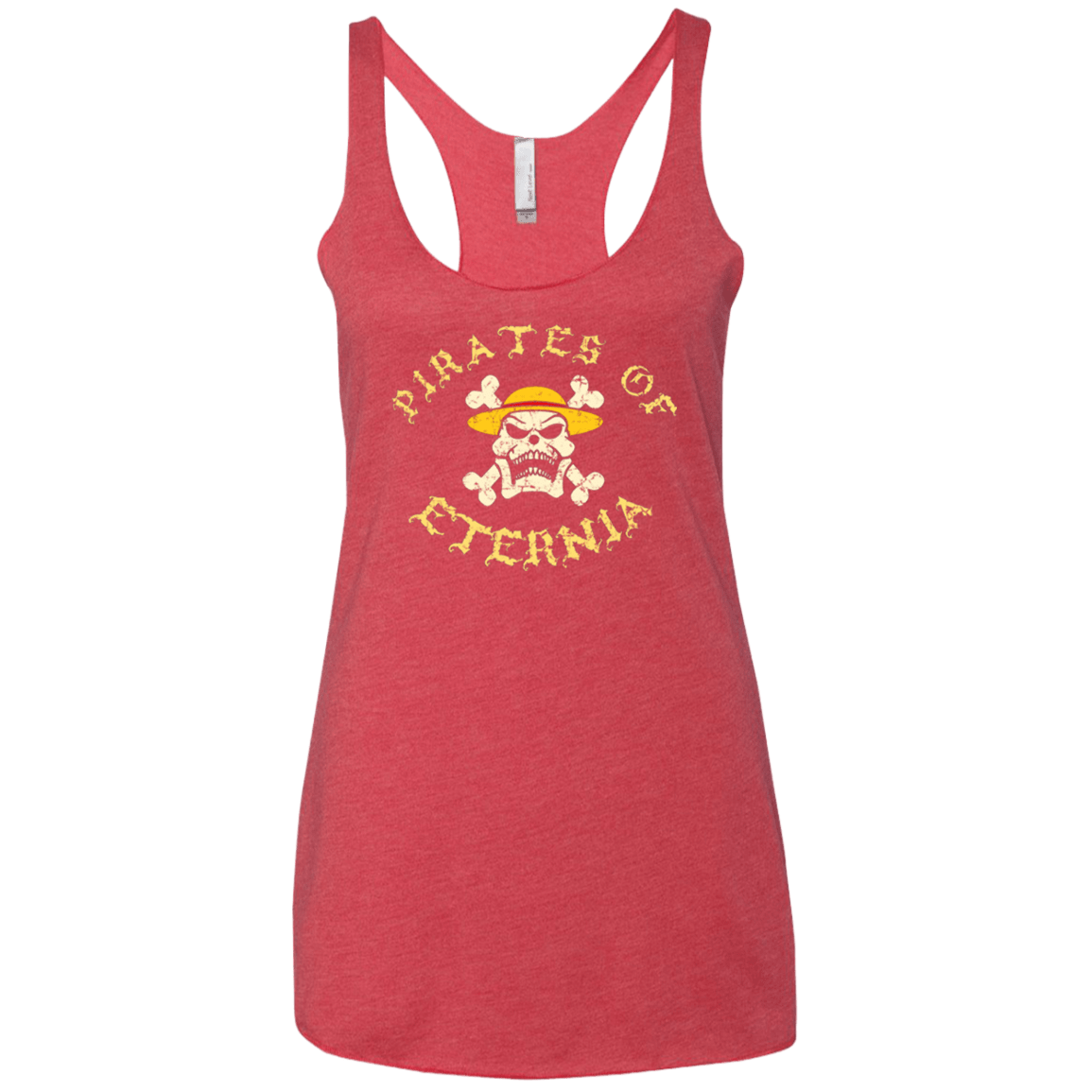 T-Shirts Vintage Red / X-Small Pirates of Eternia Women's Triblend Racerback Tank