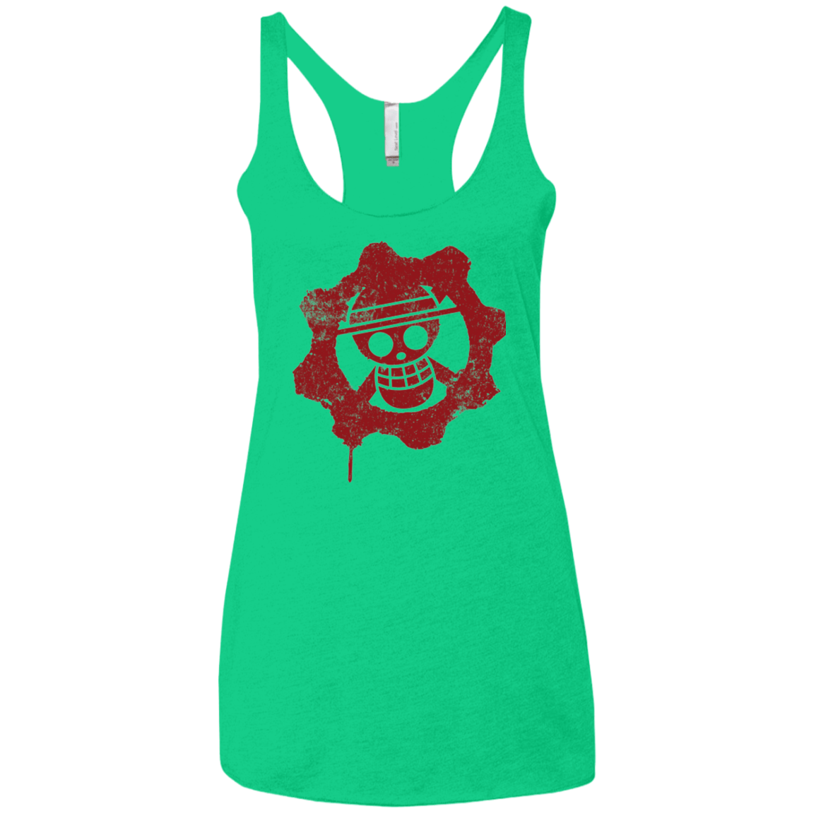 T-Shirts Envy / X-Small Pirates of War Women's Triblend Racerback Tank