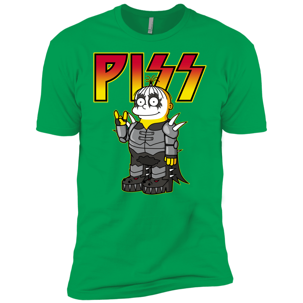 T-Shirts Kelly Green / YXS Piss Boys Premium T-Shirt