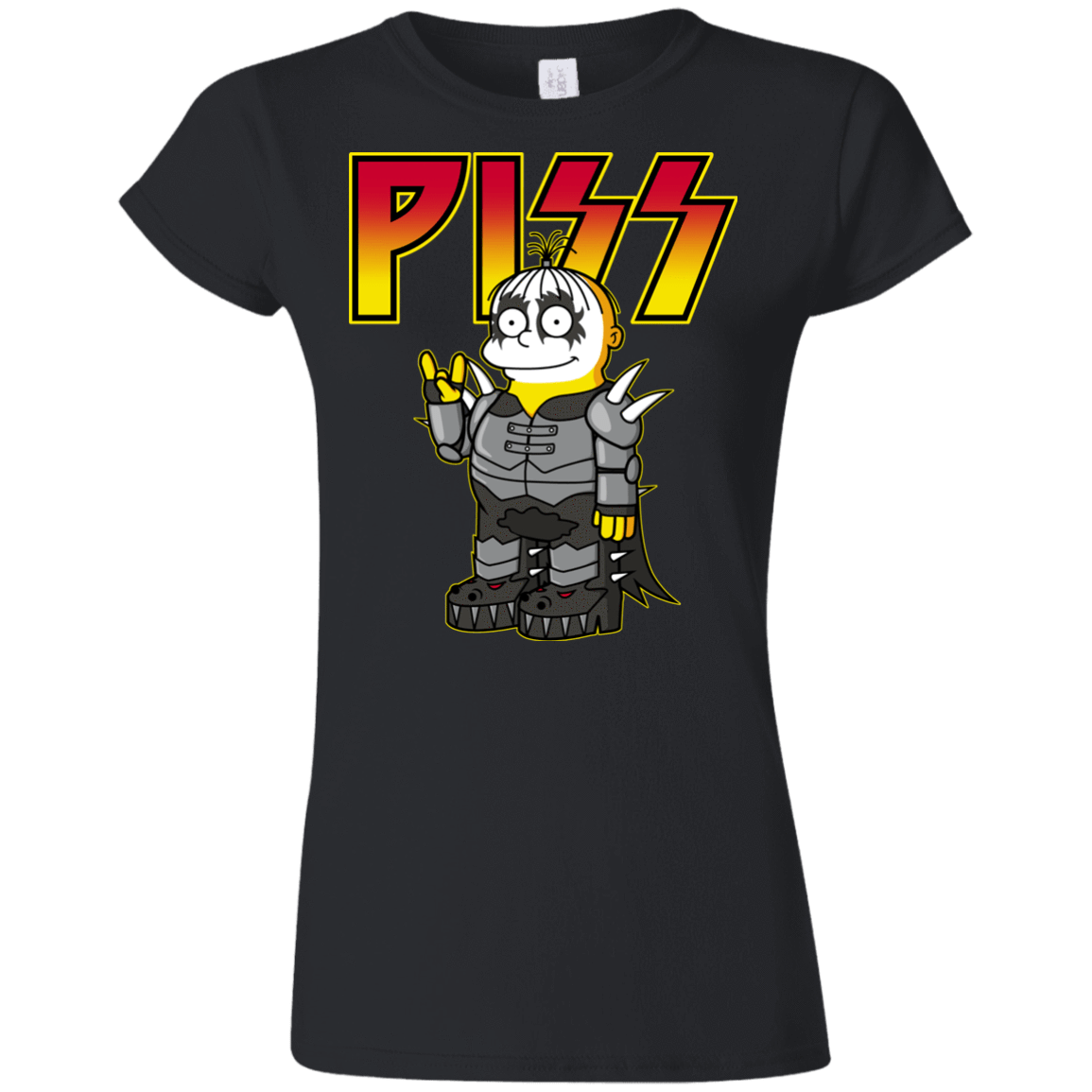 T-Shirts Black / S Piss Junior Slimmer-Fit T-Shirt