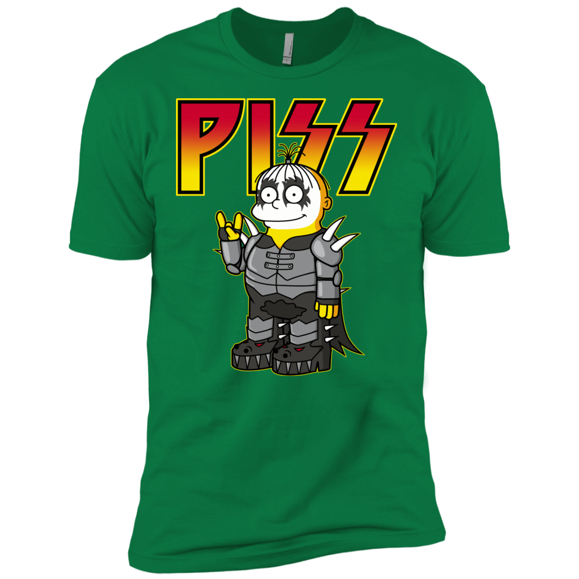 T-Shirts Kelly Green / X-Small Piss Men's Premium T-Shirt