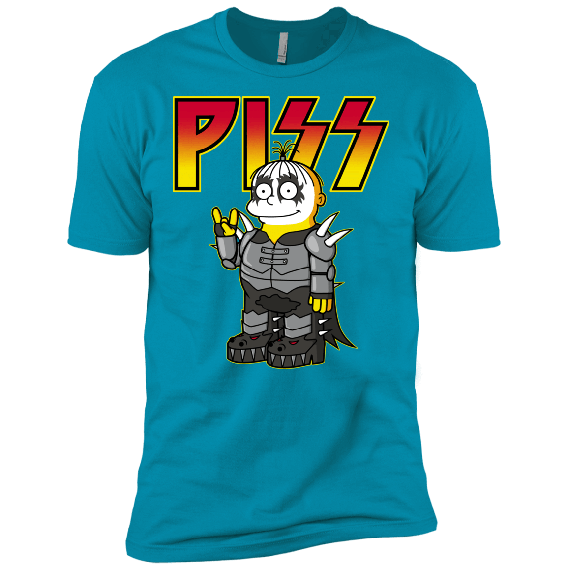 T-Shirts Turquoise / X-Small Piss Men's Premium T-Shirt