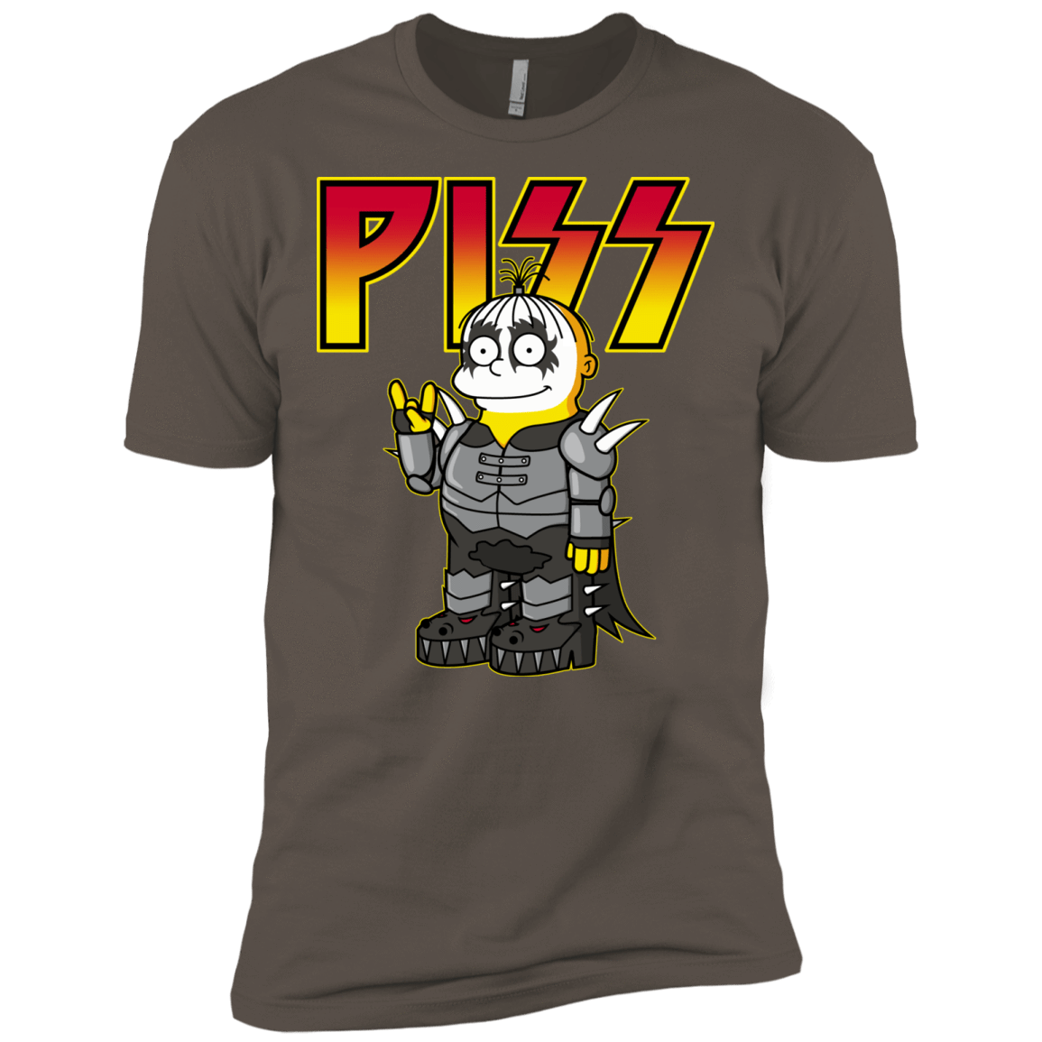 T-Shirts Warm Grey / X-Small Piss Men's Premium T-Shirt