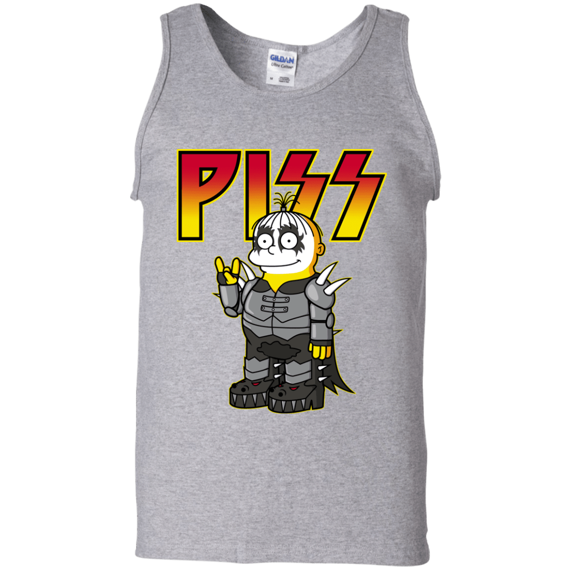 T-Shirts Sport Grey / S Piss Men's Tank Top
