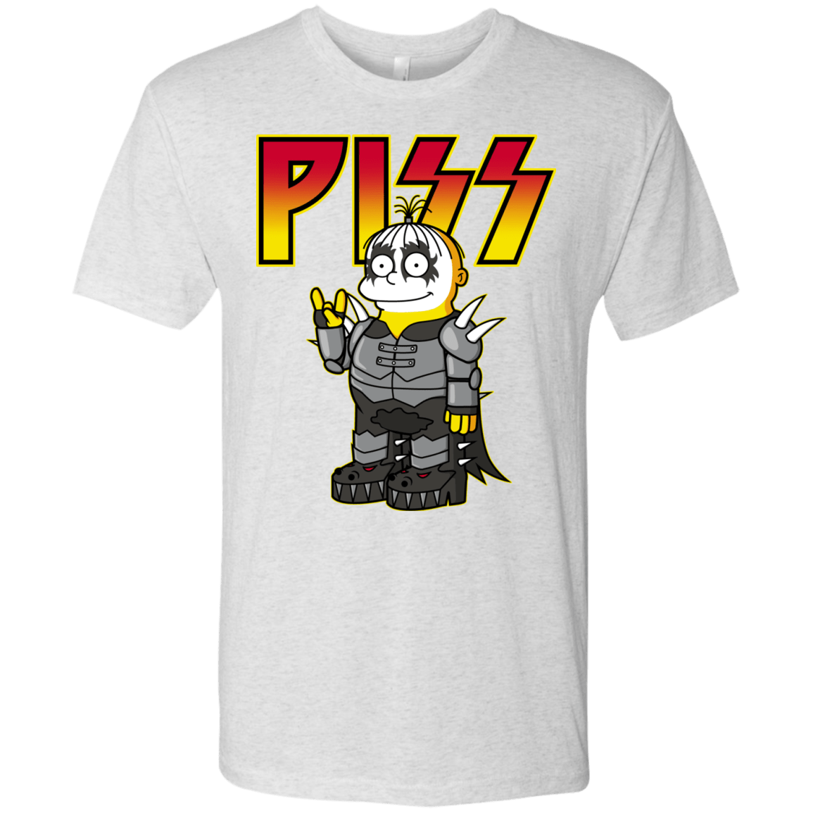 T-Shirts Heather White / S Piss Men's Triblend T-Shirt