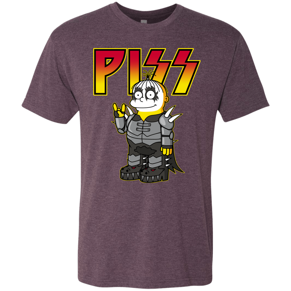 T-Shirts Vintage Purple / S Piss Men's Triblend T-Shirt