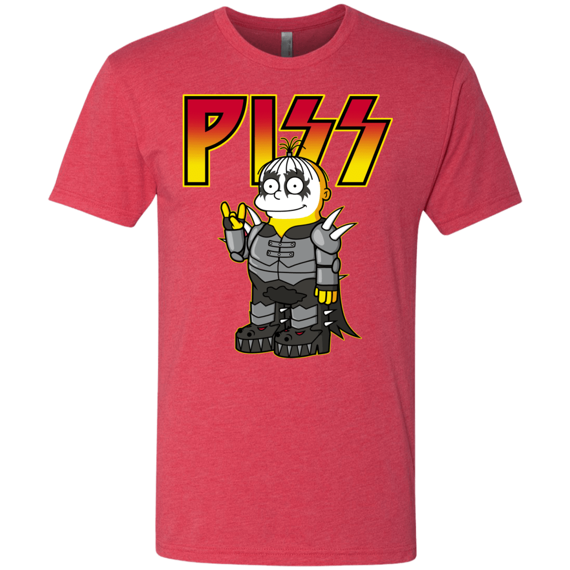 T-Shirts Vintage Red / S Piss Men's Triblend T-Shirt