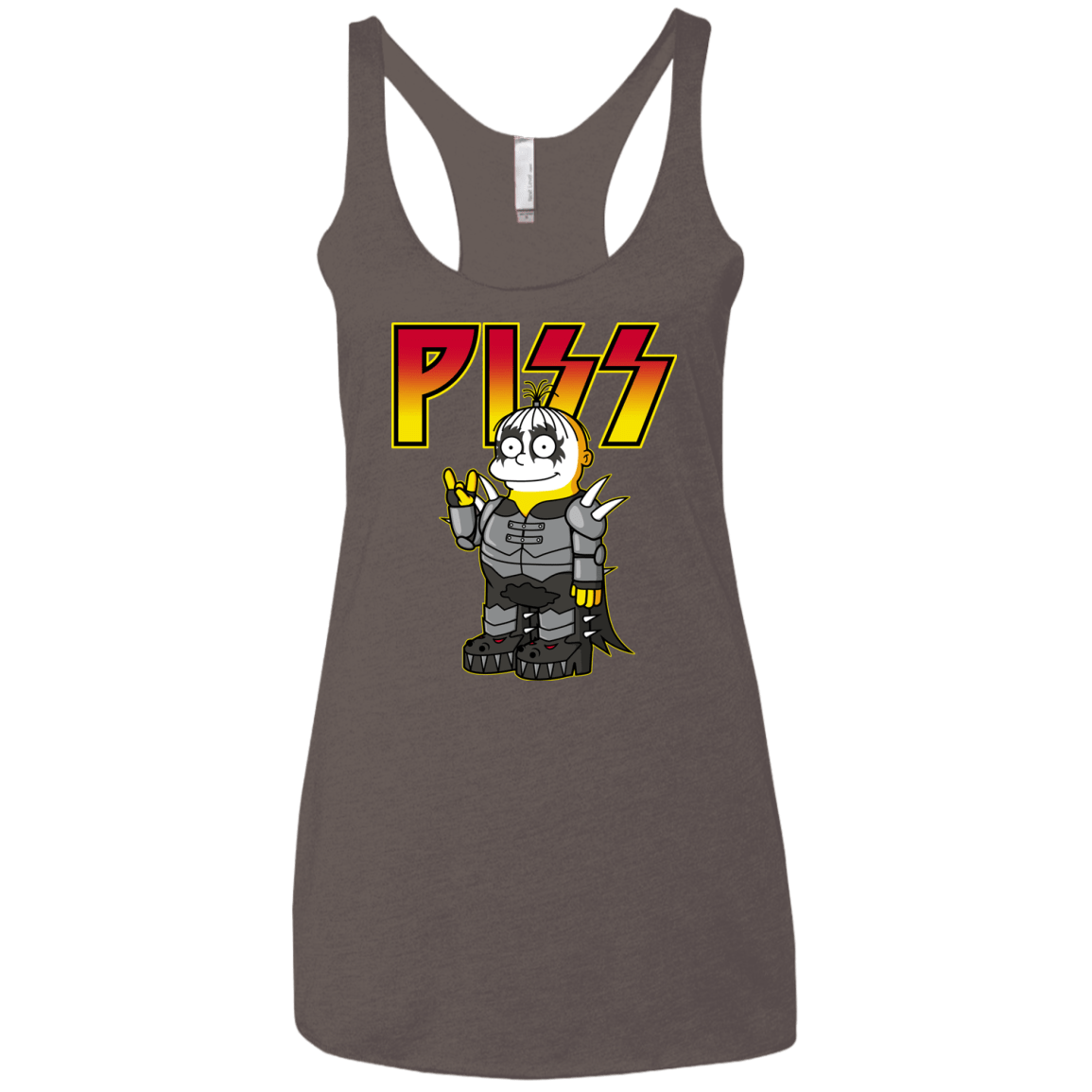 T-Shirts Macchiato / X-Small Piss Women's Triblend Racerback Tank