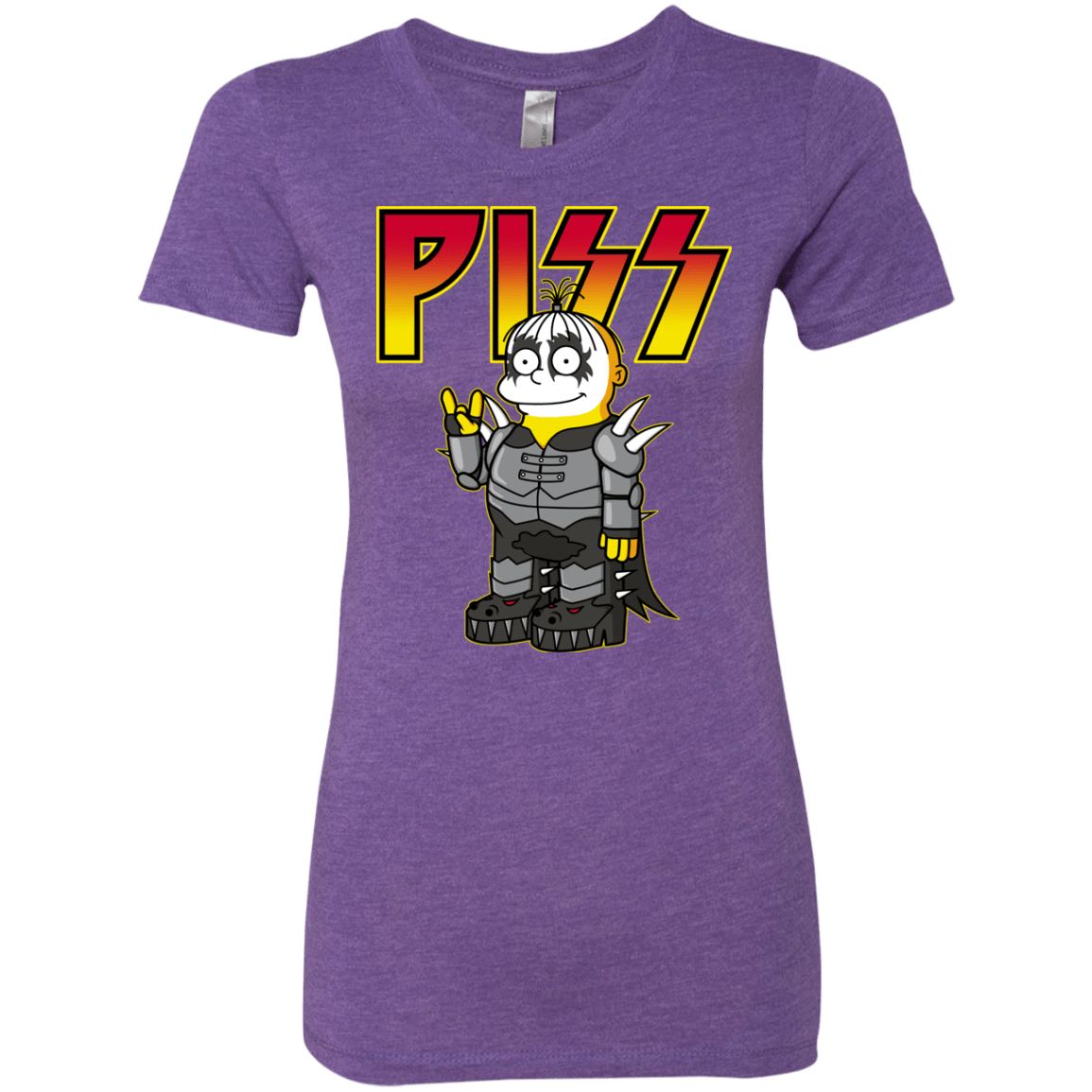 T-Shirts Purple Rush / S Piss Women's Triblend T-Shirt