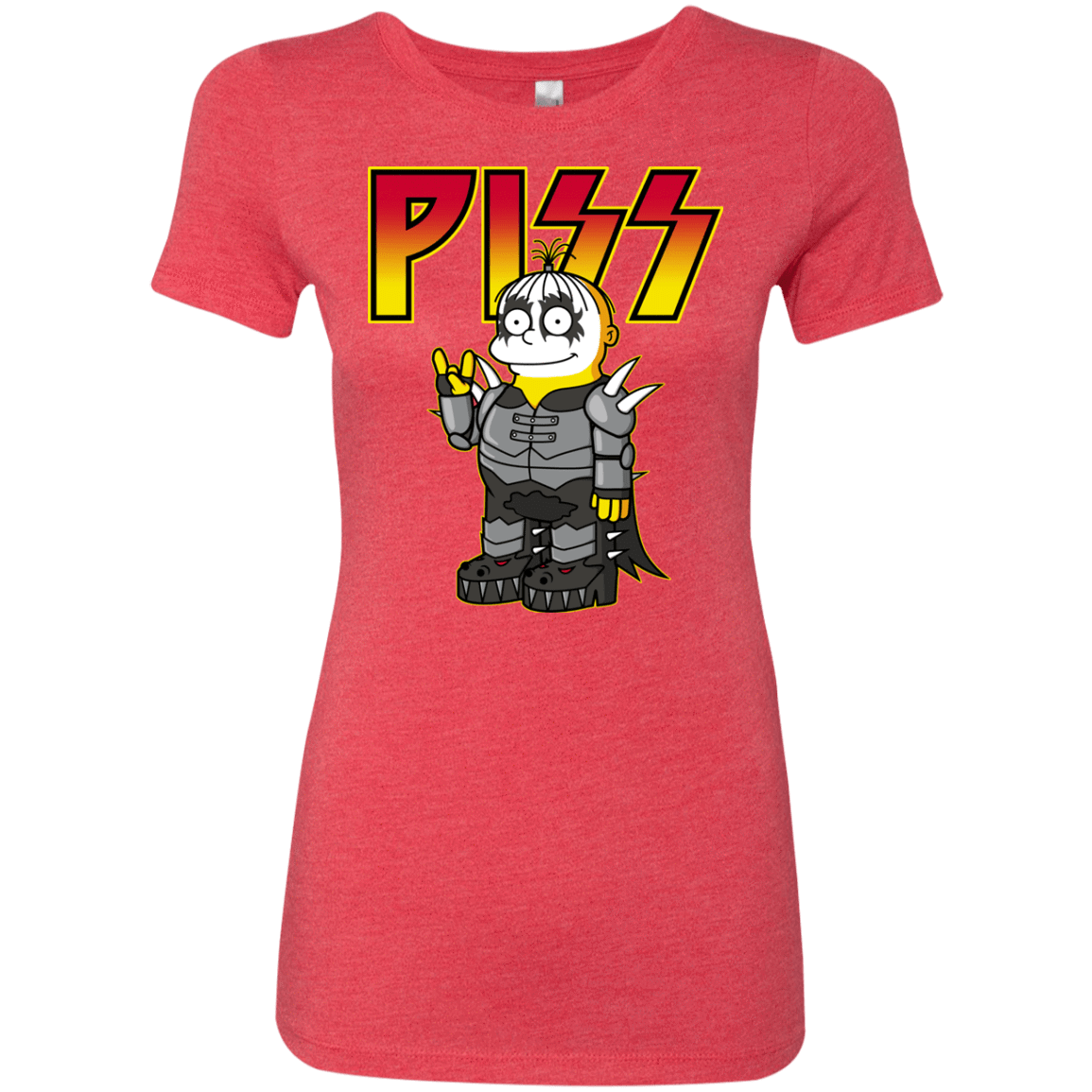 T-Shirts Vintage Red / S Piss Women's Triblend T-Shirt