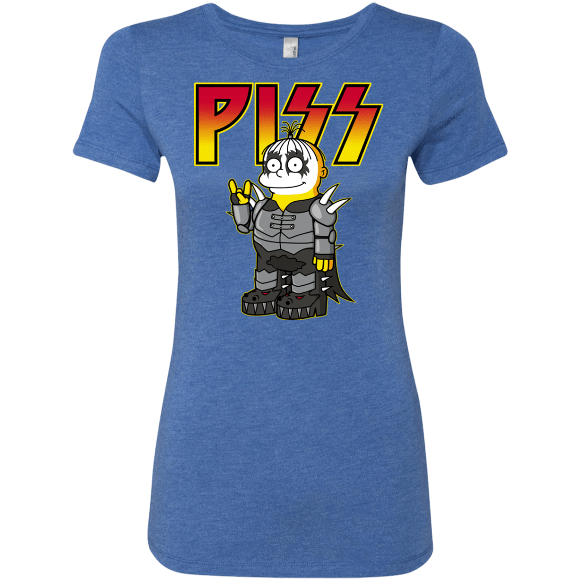 T-Shirts Vintage Royal / S Piss Women's Triblend T-Shirt