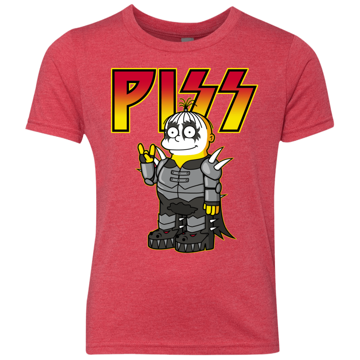 T-Shirts Vintage Red / YXS Piss Youth Triblend T-Shirt