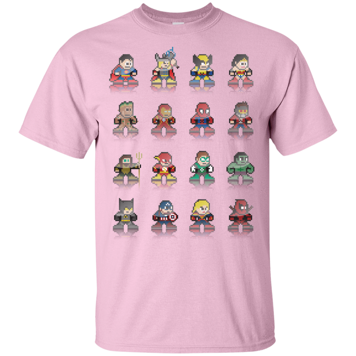 T-Shirts Light Pink / S Pixel Comics T-Shirt