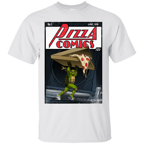 T-Shirts White / Small Pizza Comics T-Shirt
