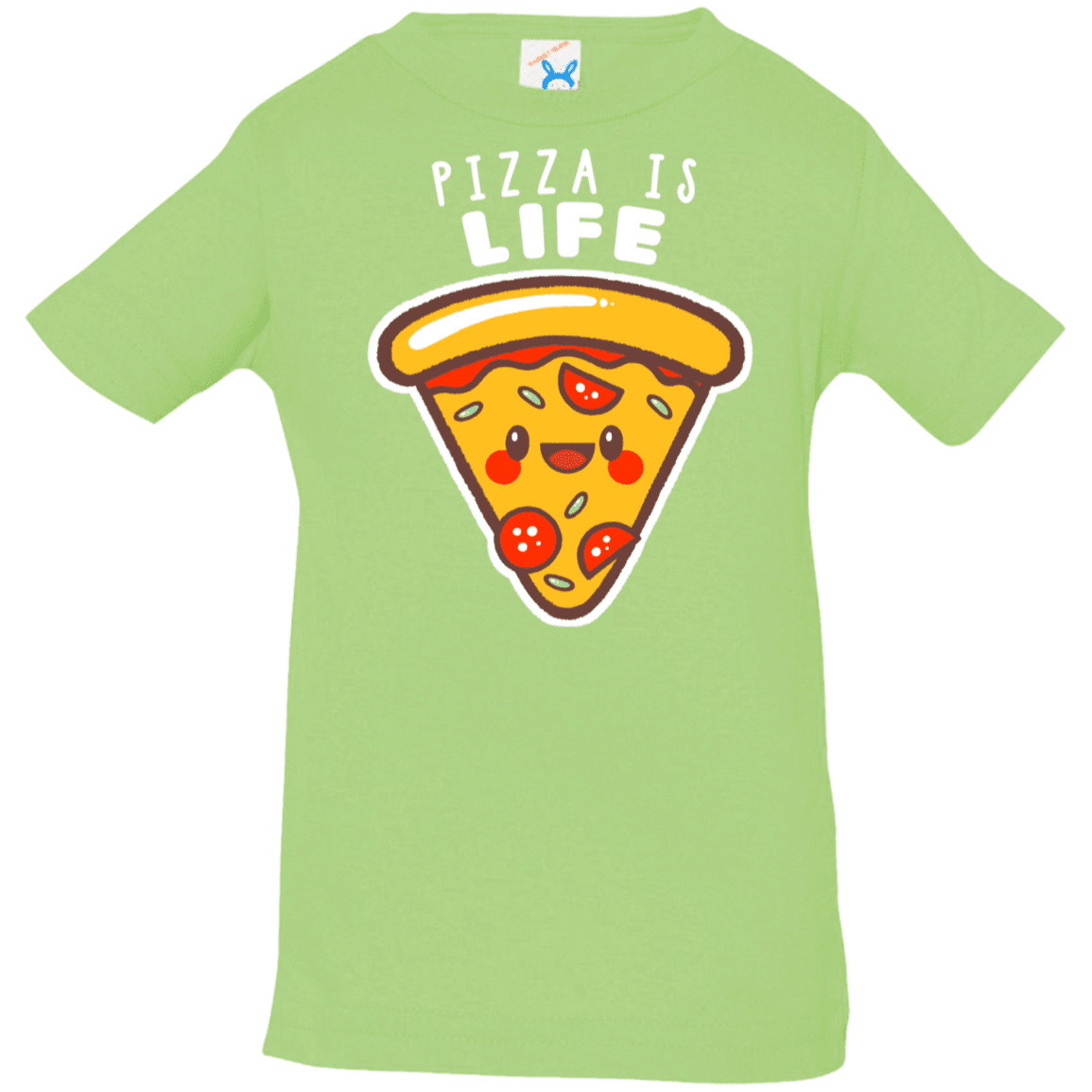 T-Shirts Key Lime / 6 Months Pizza is Life Infant Premium T-Shirt