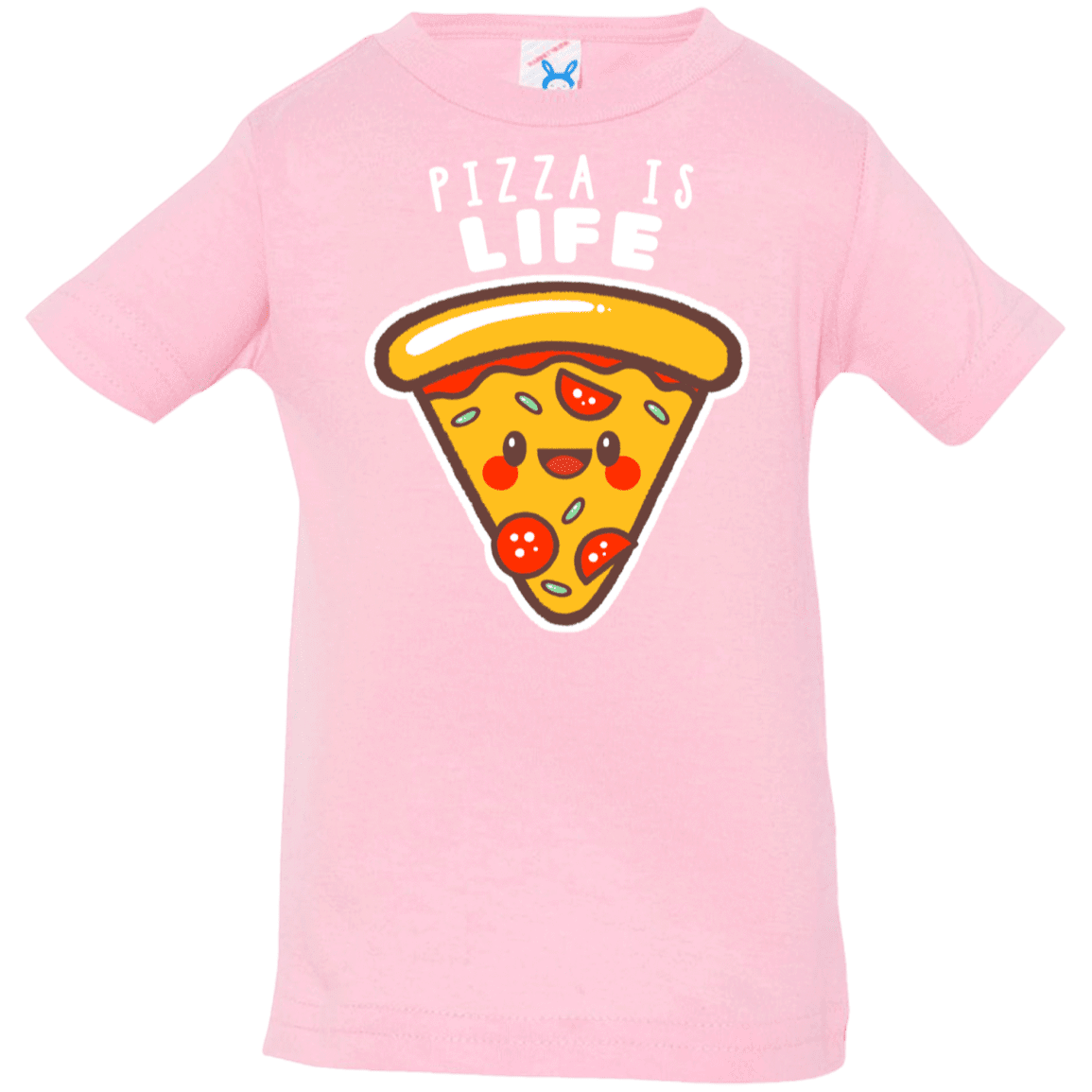 T-Shirts Pink / 6 Months Pizza is Life Infant Premium T-Shirt