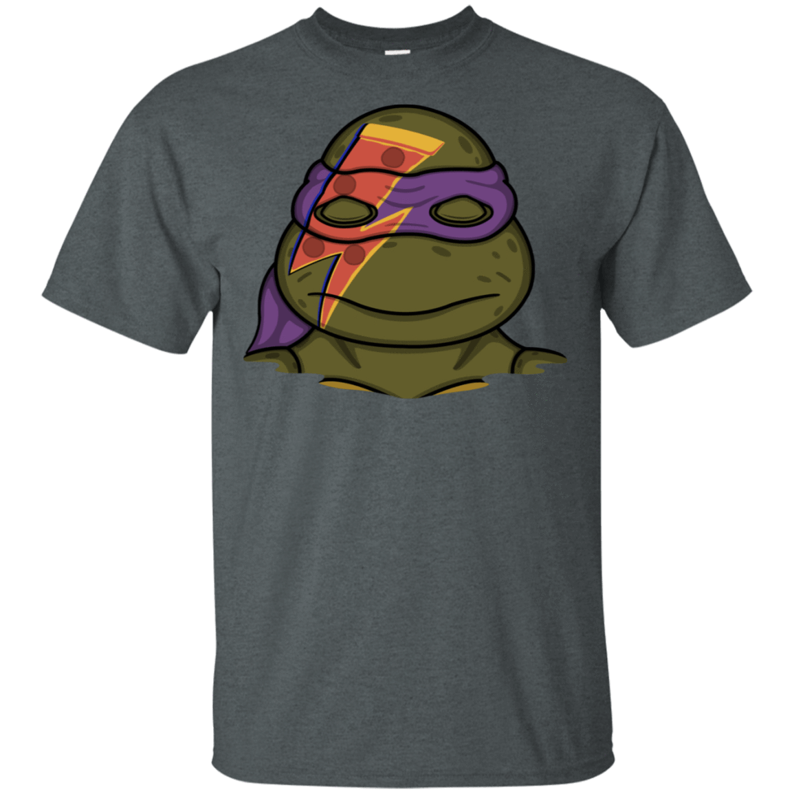 T-Shirts Dark Heather / S Pizza Lightning T-Shirt