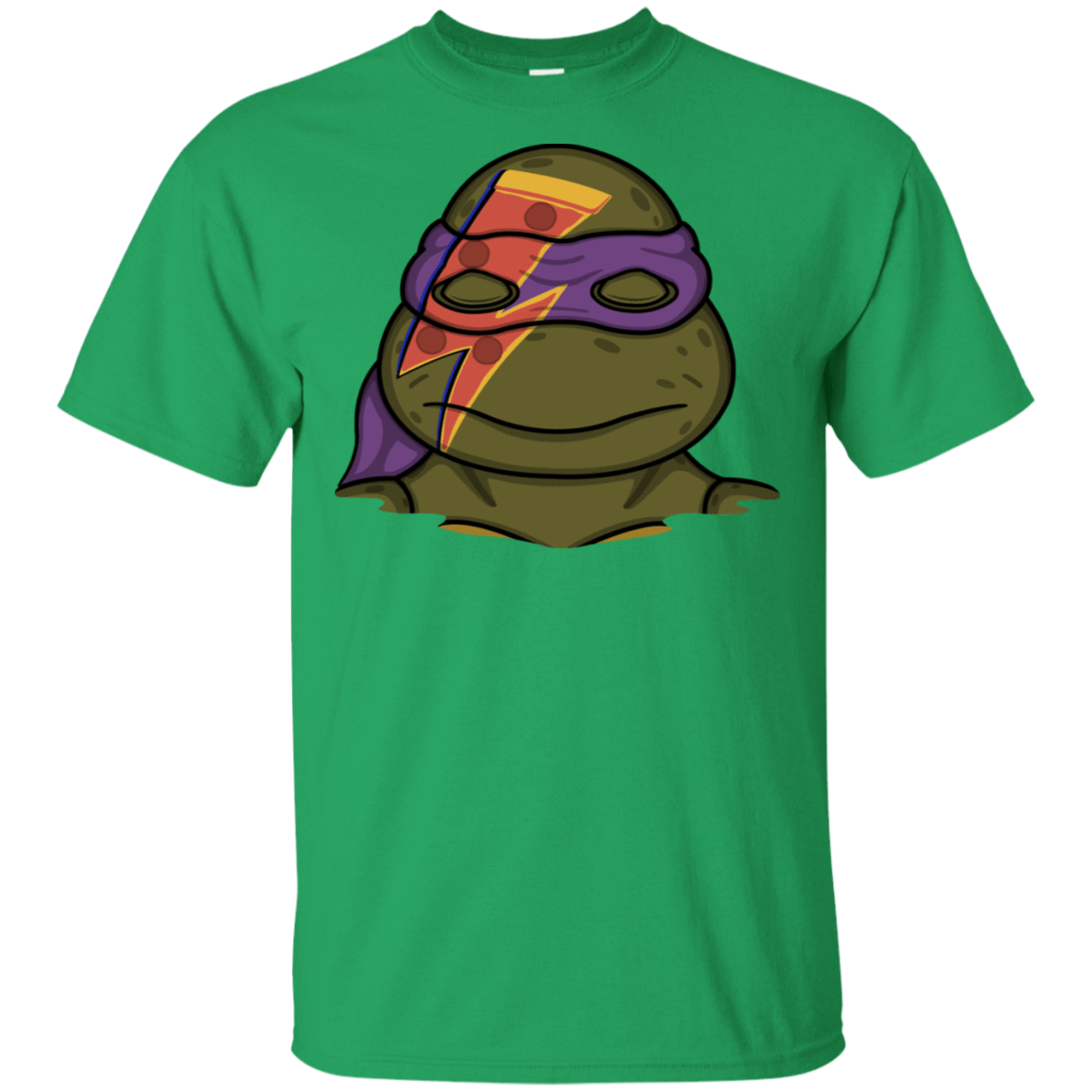 T-Shirts Irish Green / S Pizza Lightning T-Shirt