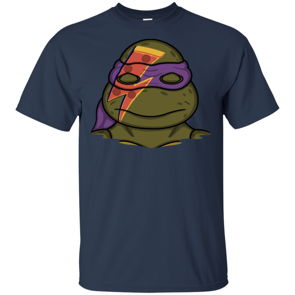 T-Shirts Navy / S Pizza Lightning T-Shirt
