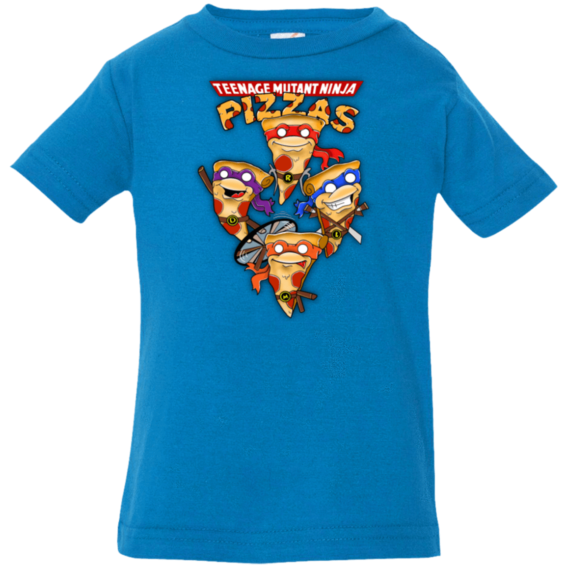 T-Shirts Cobalt / 6 Months Pizza Ninjas Infant PremiumT-Shirt