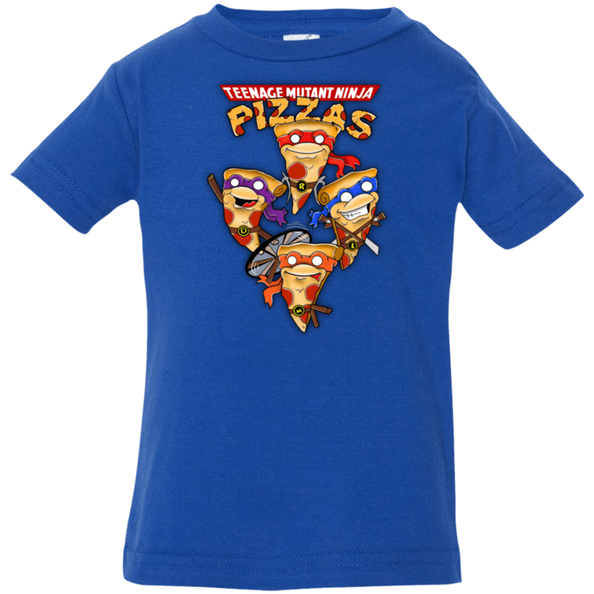 T-Shirts Royal / 6 Months Pizza Ninjas Infant PremiumT-Shirt