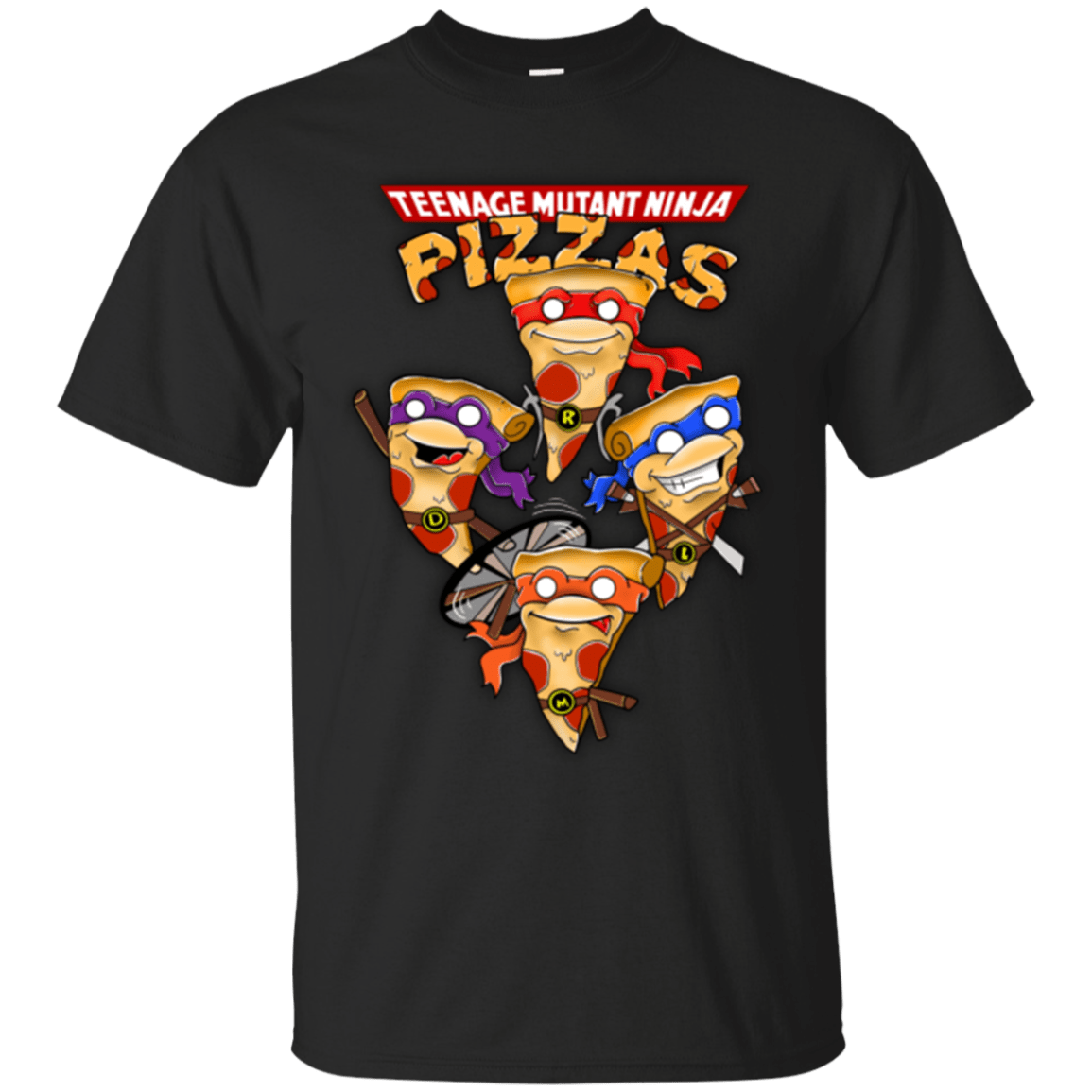 T-Shirts Black / Small Pizza Ninjas T-Shirt