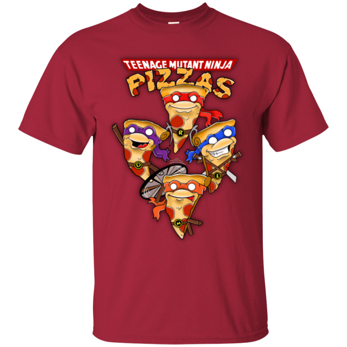 T-Shirts Cardinal / Small Pizza Ninjas T-Shirt
