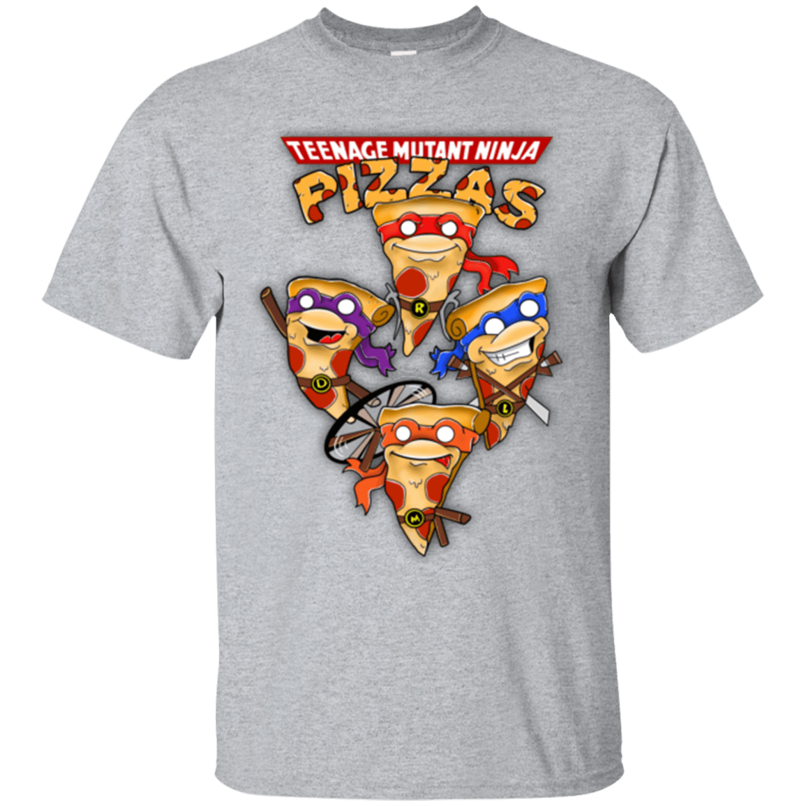 T-Shirts Sport Grey / Small Pizza Ninjas T-Shirt