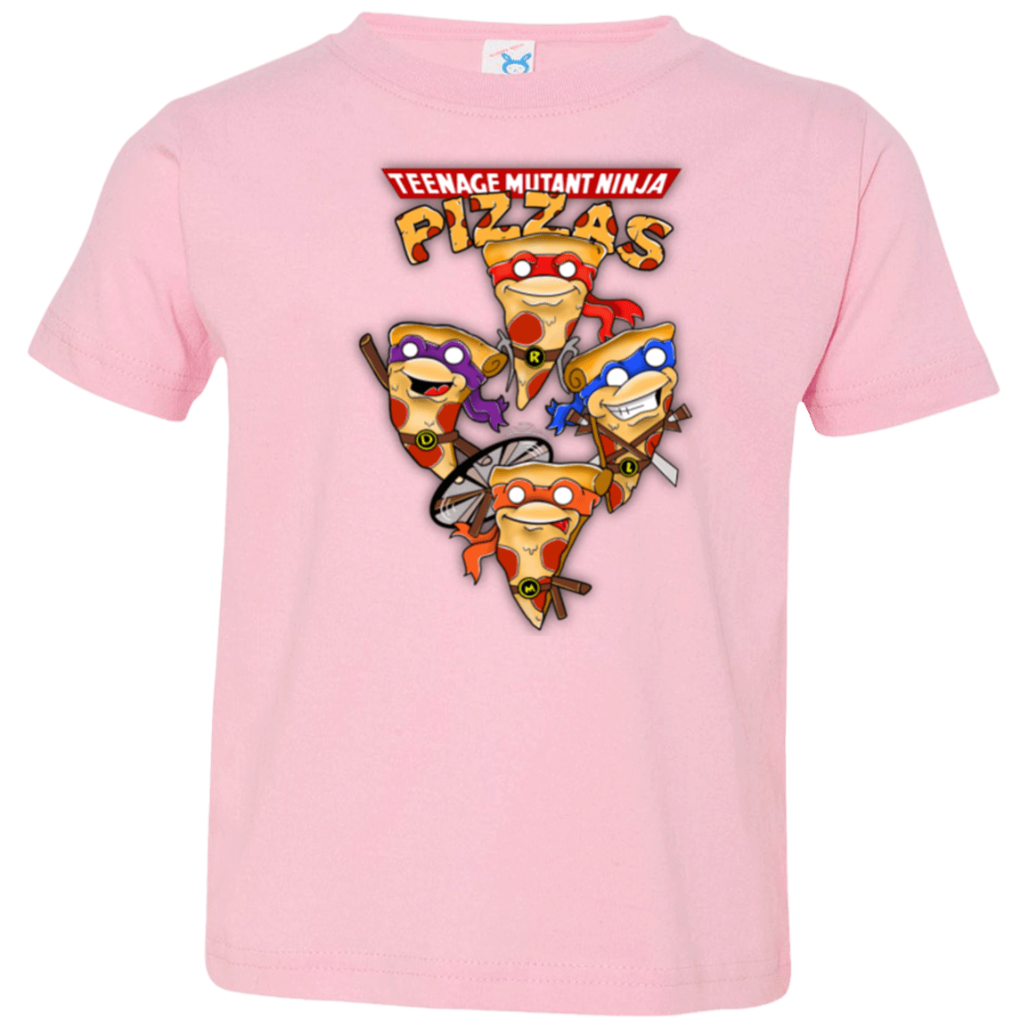 T-Shirts Pink / 2T Pizza Ninjas Toddler Premium T-Shirt