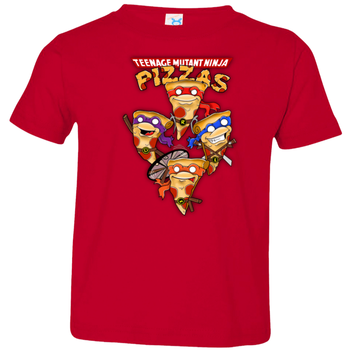 T-Shirts Red / 2T Pizza Ninjas Toddler Premium T-Shirt