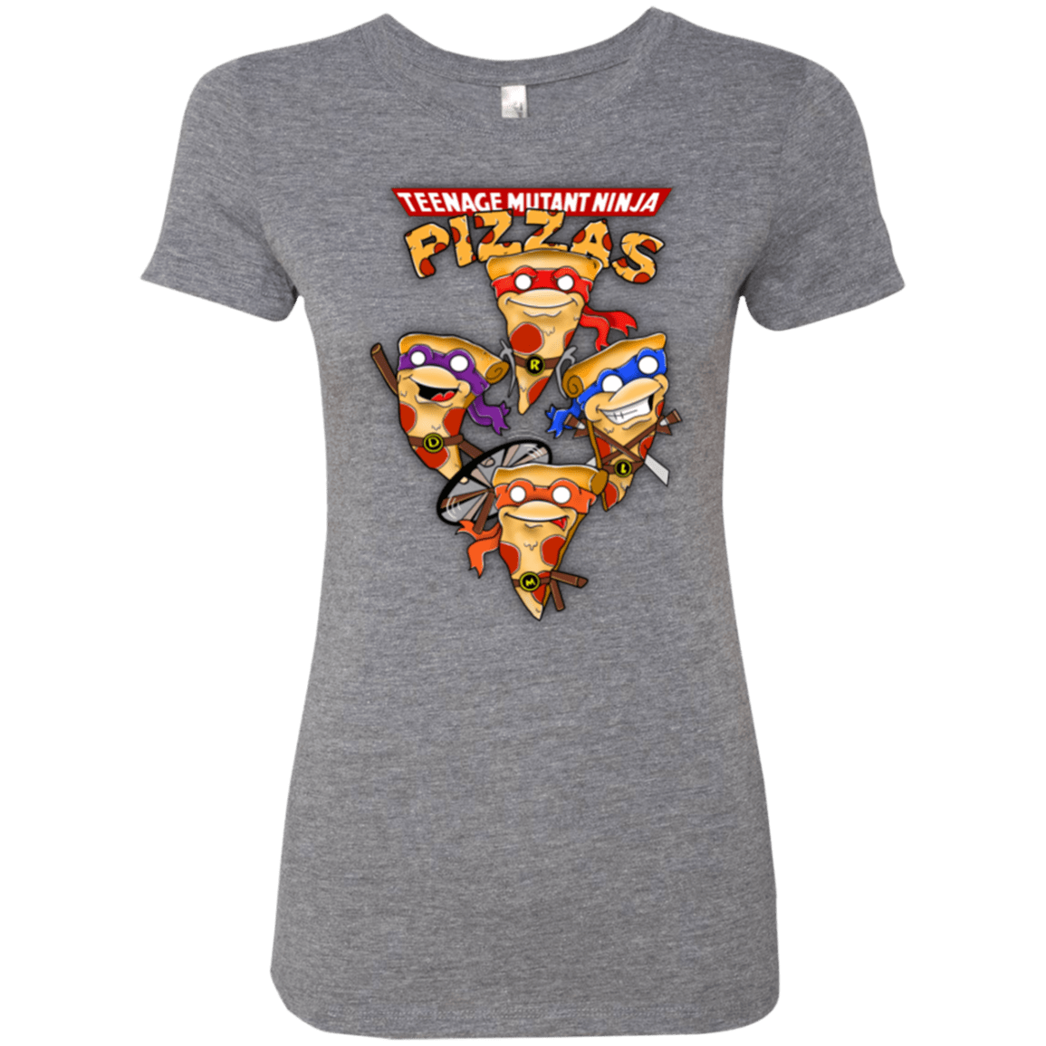 T-Shirts Premium Heather / Small Pizza Ninjas Women's Triblend T-Shirt