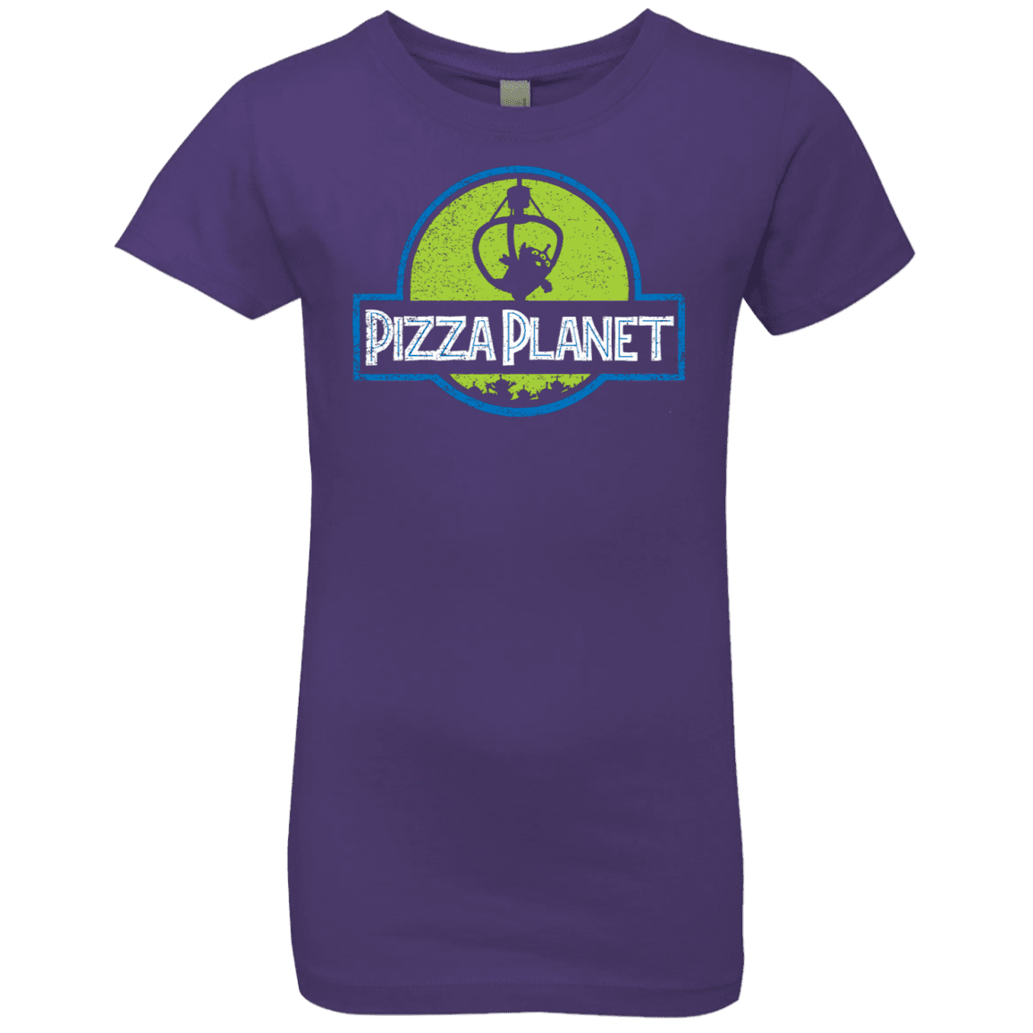 T-Shirts Purple Rush / YXS Pizza Planet Girls Premium T-Shirt