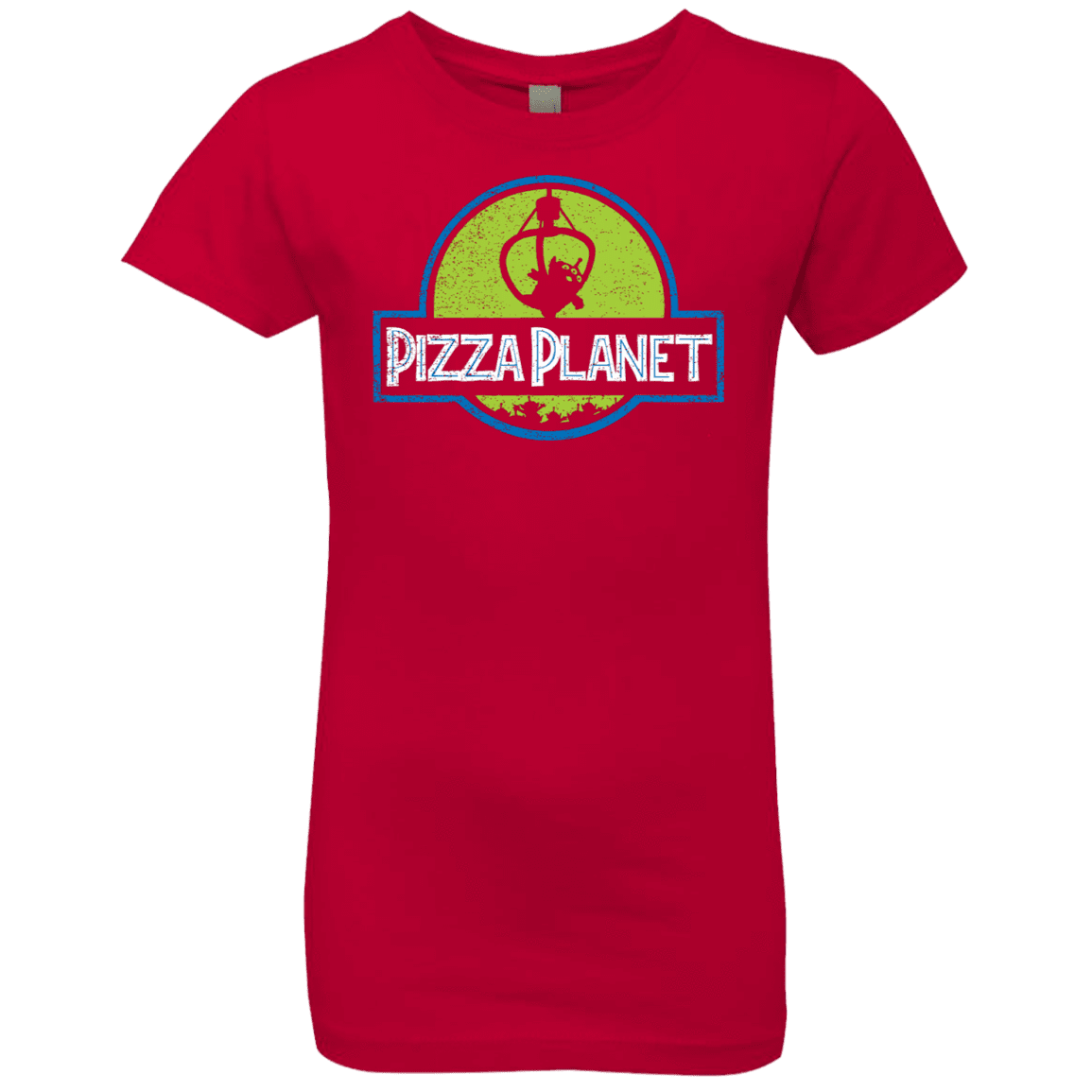 T-Shirts Red / YXS Pizza Planet Girls Premium T-Shirt