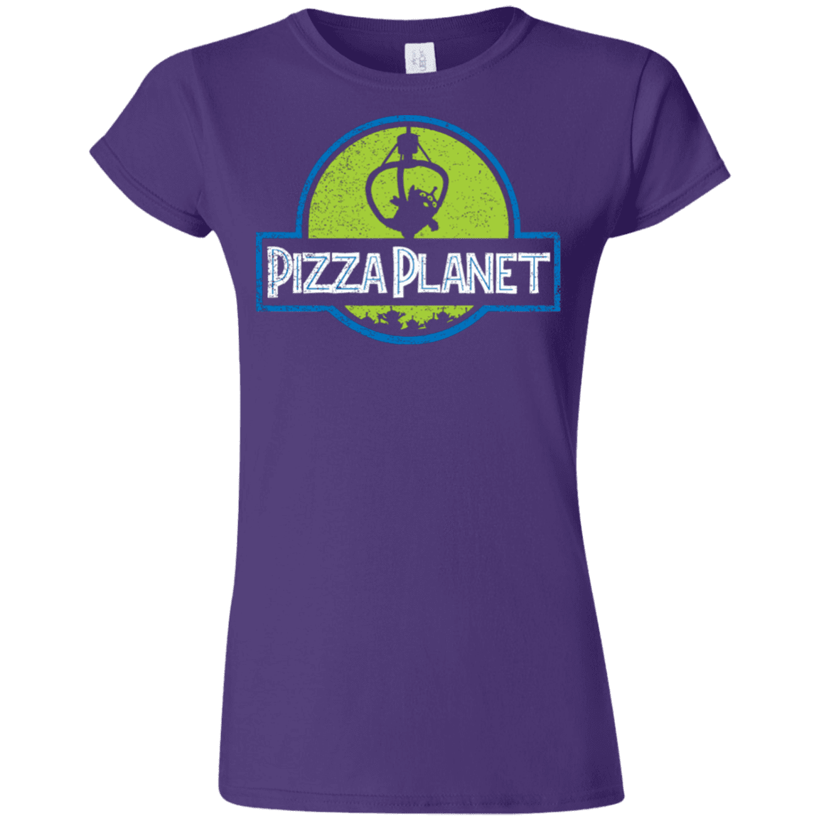 T-Shirts Purple / S Pizza Planet Junior Slimmer-Fit T-Shirt