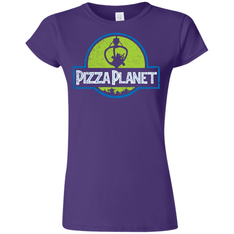 T-Shirts Purple / S Pizza Planet Junior Slimmer-Fit T-Shirt